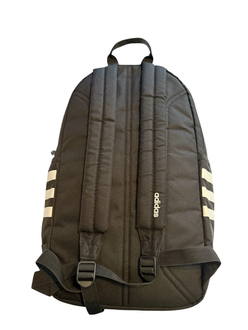 Adidas Black Classic Backpack School Travel Gym Book Bag Unisex